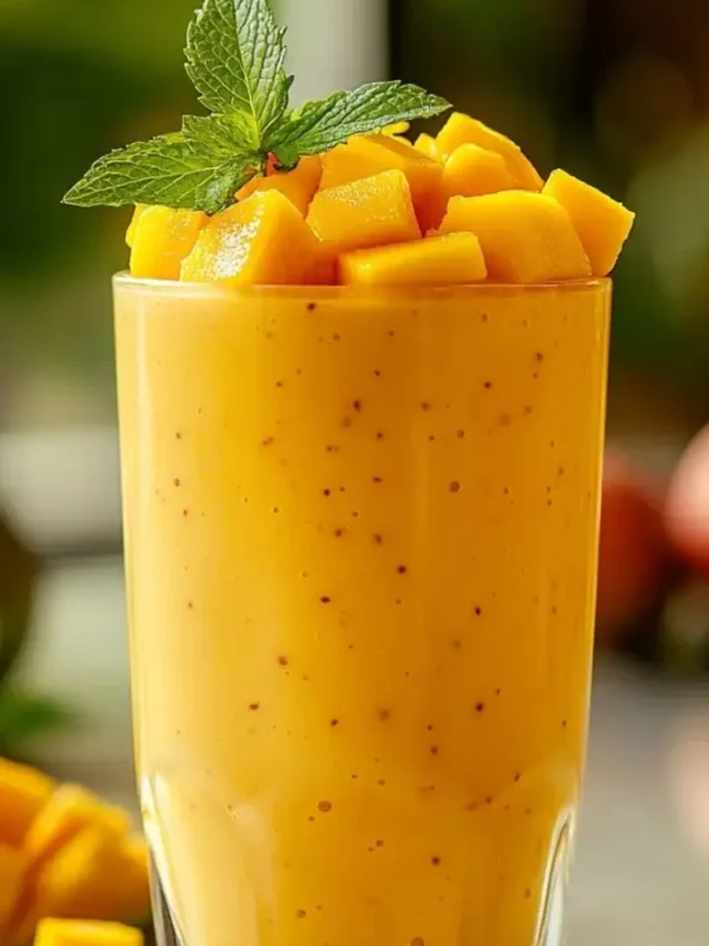 गर्मियों में पके आम का जूस पीकर शरीर को ठंडा रखें, ये है रेसिपी